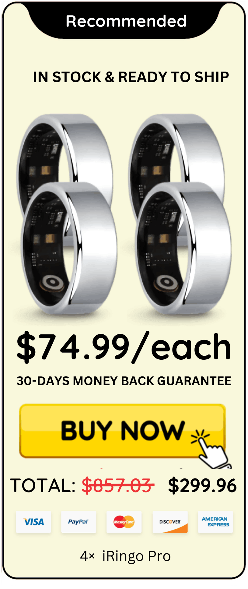 iRingo Pro offer price